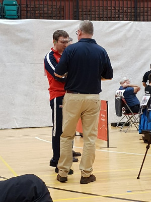 Jim working with Waldek Mickewicz,2019 World Masters Champion & 2020 British Champion
